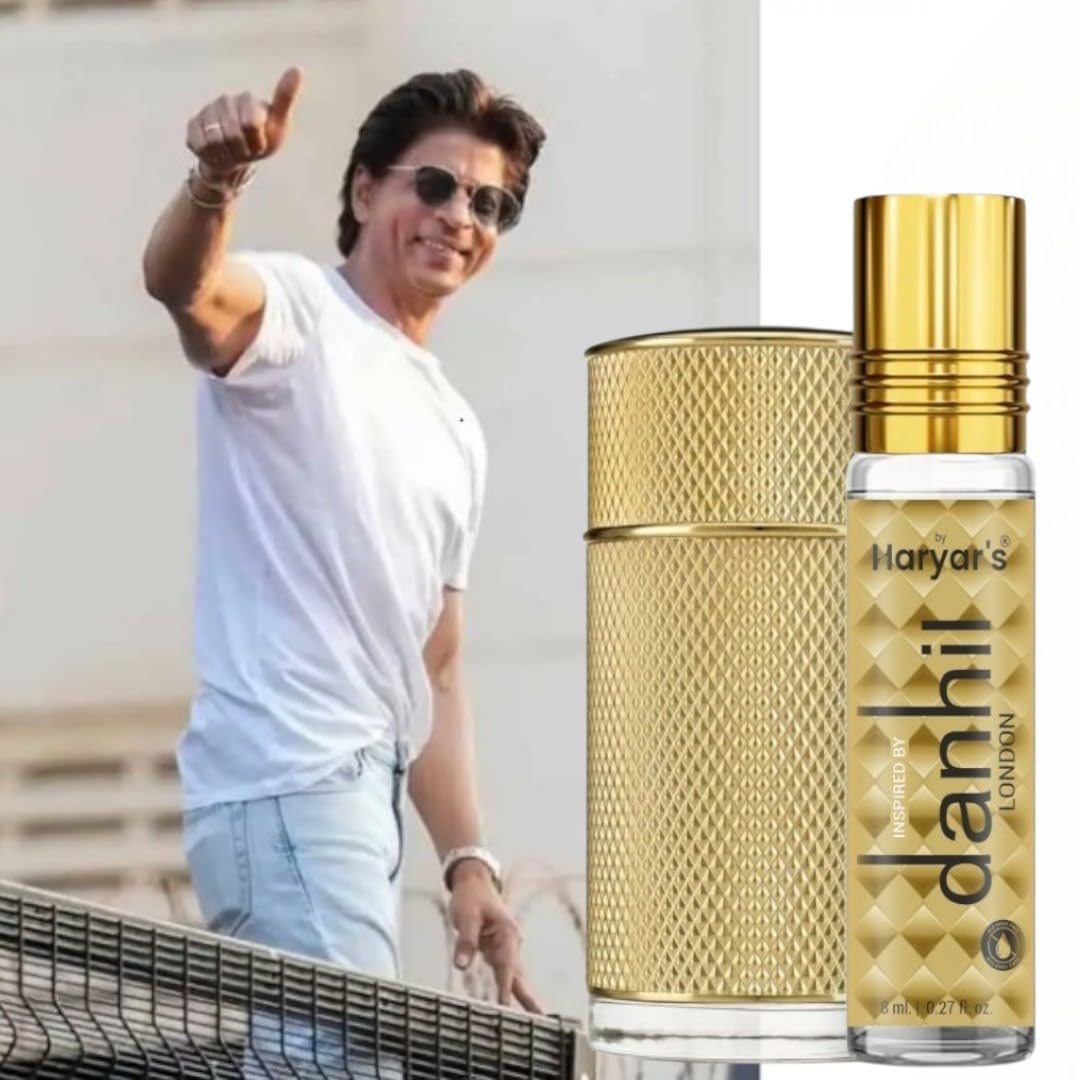 Haryar's Dunhel Icon Absolute attar | Leather & Oudh Fragrance | Roll on attar | Unisex Fragrance | Luxury Gift Pack | 8 ml - Image 2 thumbnail