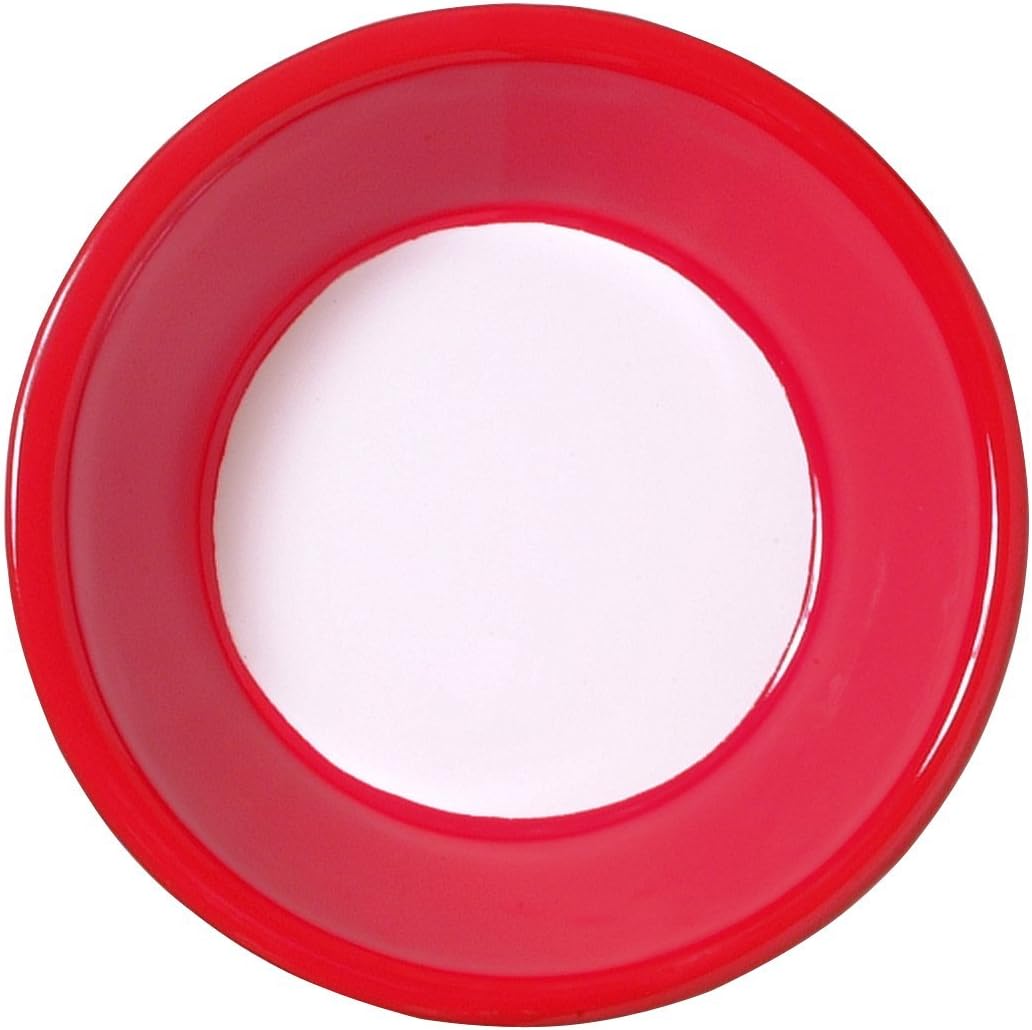 VARIOPINTE 175 cm Enamelled Bowl, Red Cinnabar
