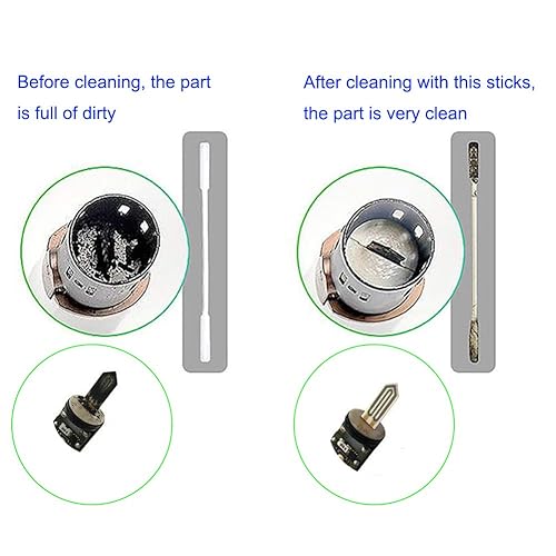 Miniatura 6 de Palitos de limpieza, 100 hisopos de algodón compatibles con iqs o limpieza de muebles