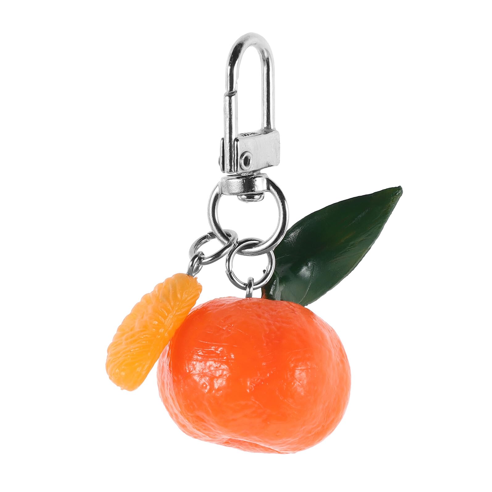 Amazon.co.jp: [ERINGOGO] リアルなオレンジセグメントキーホルダー
