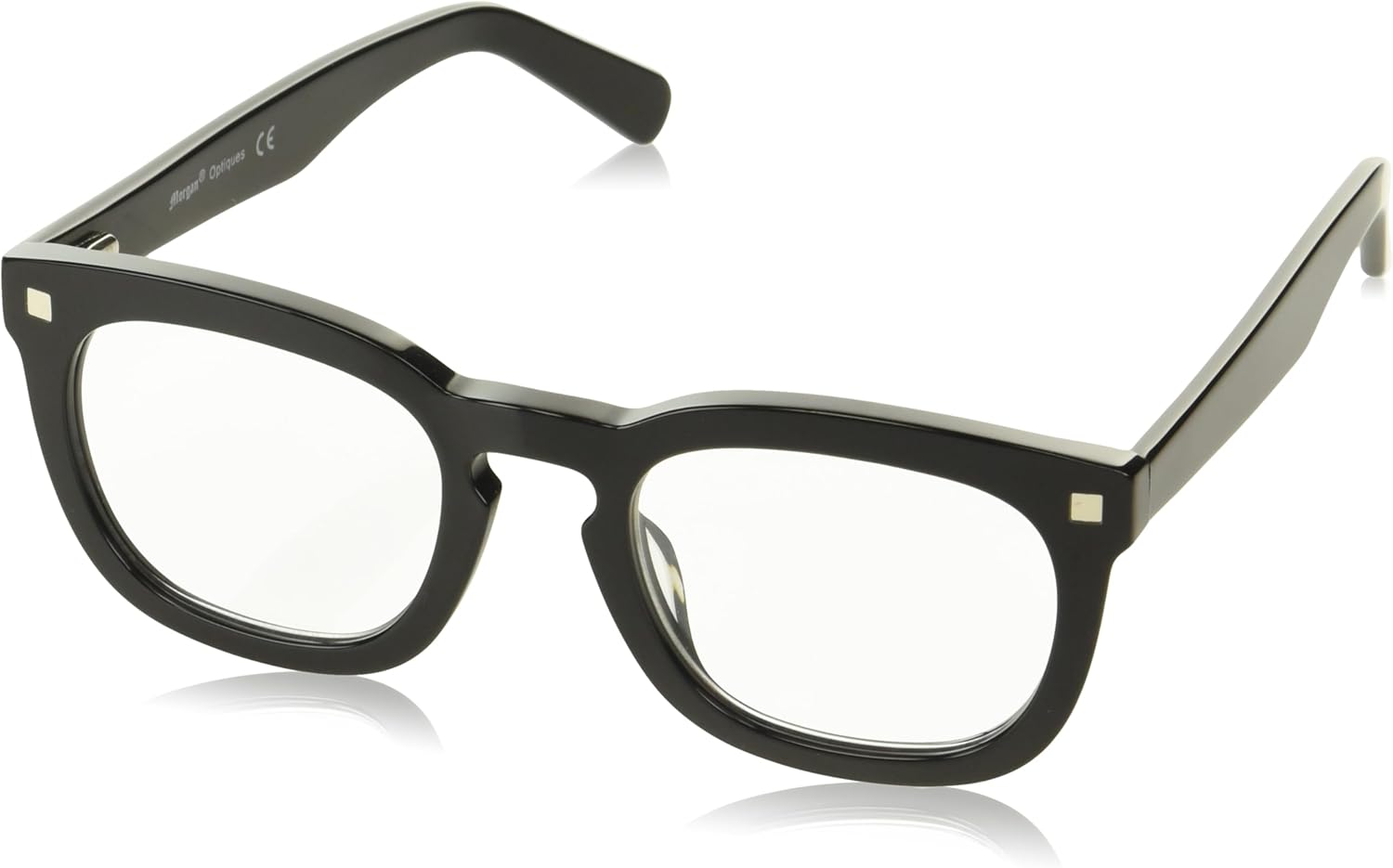 A.J. Morgan Women's by The Sea-Optical Quality Readers Rectangular Reading Glasses Black 50mm Millimeters 2 Diopters