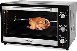 SUGGAR FORNO ELÉTRICO DE BANCADA 66 LITROS PRETO 110V FE6601PT