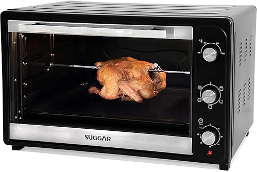 SUGGAR FORNO ELÉTRICO DE BANCADA 66 LITROS PRETO 110V FE6601PT
