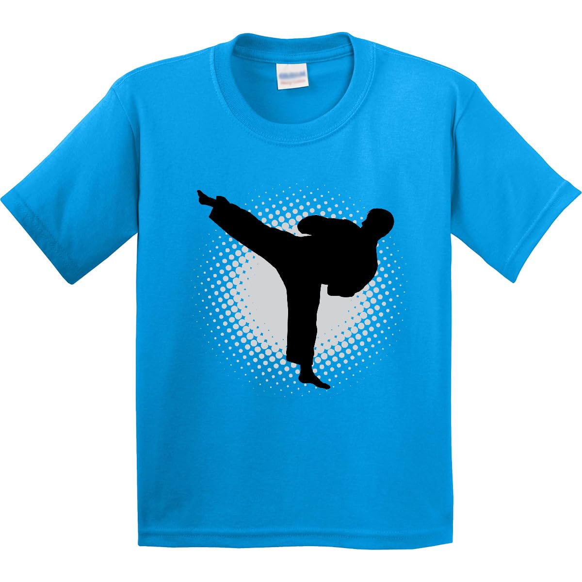 inktastic Karate Martial Arts Silhouette Sports Youth T-Shirt