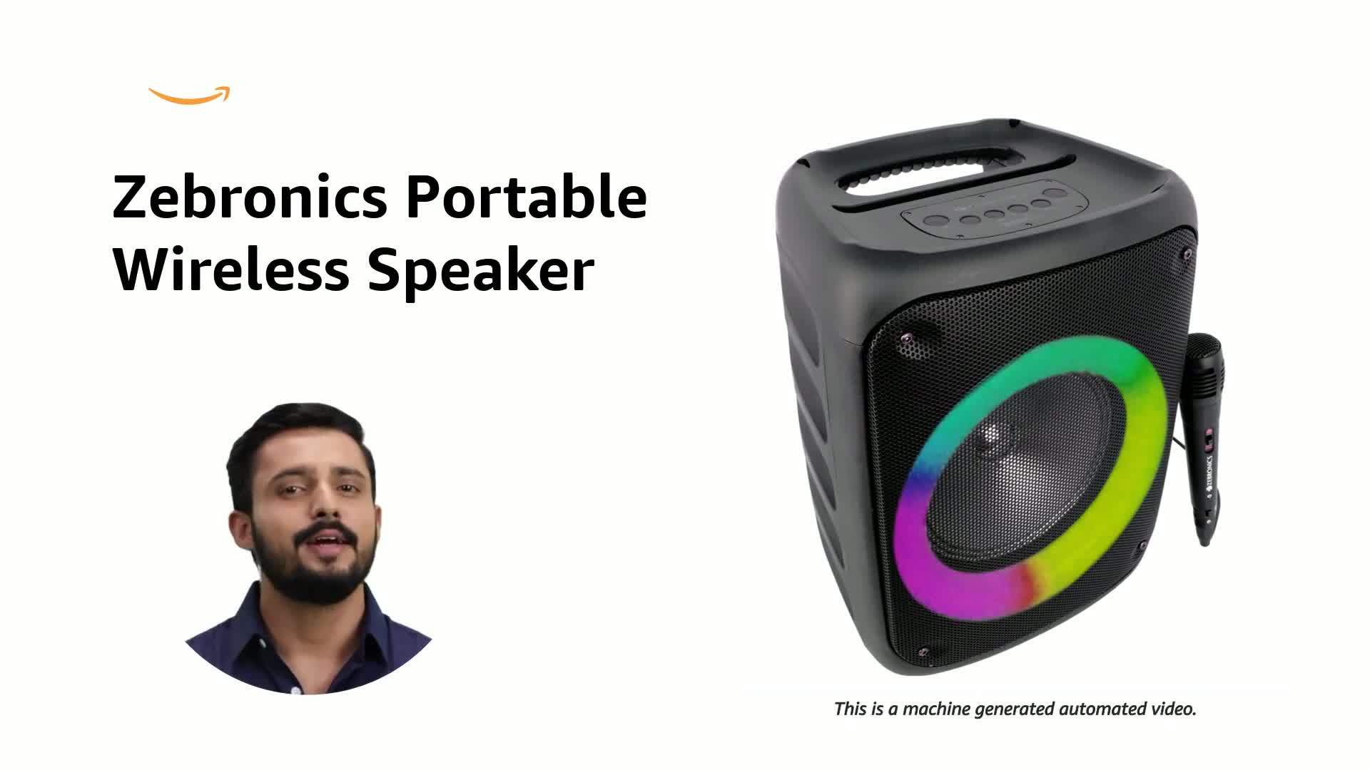 ZEBRONICS Zeb-Buddy 500 Portable Wireless Speaker