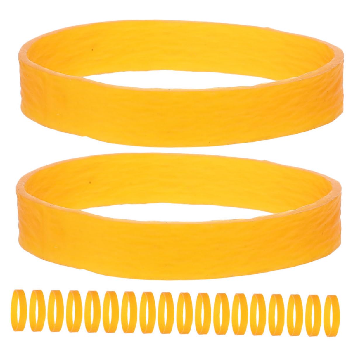 POPETPOP 20 Pcs Snowboard Bindings Ski Brake Retainer Bands Rubber Straps for Winter Sports