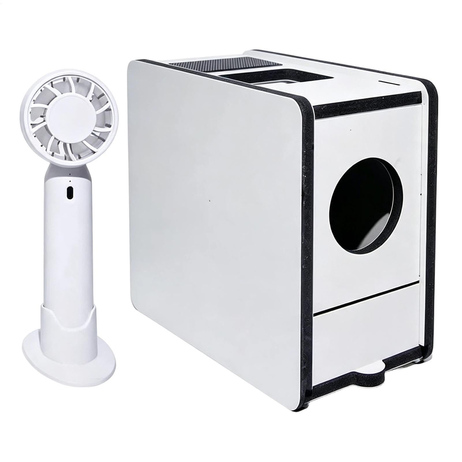 Vogelfutter-Schalter, 18 cm, Holzmaserung, mit Schublade, USB