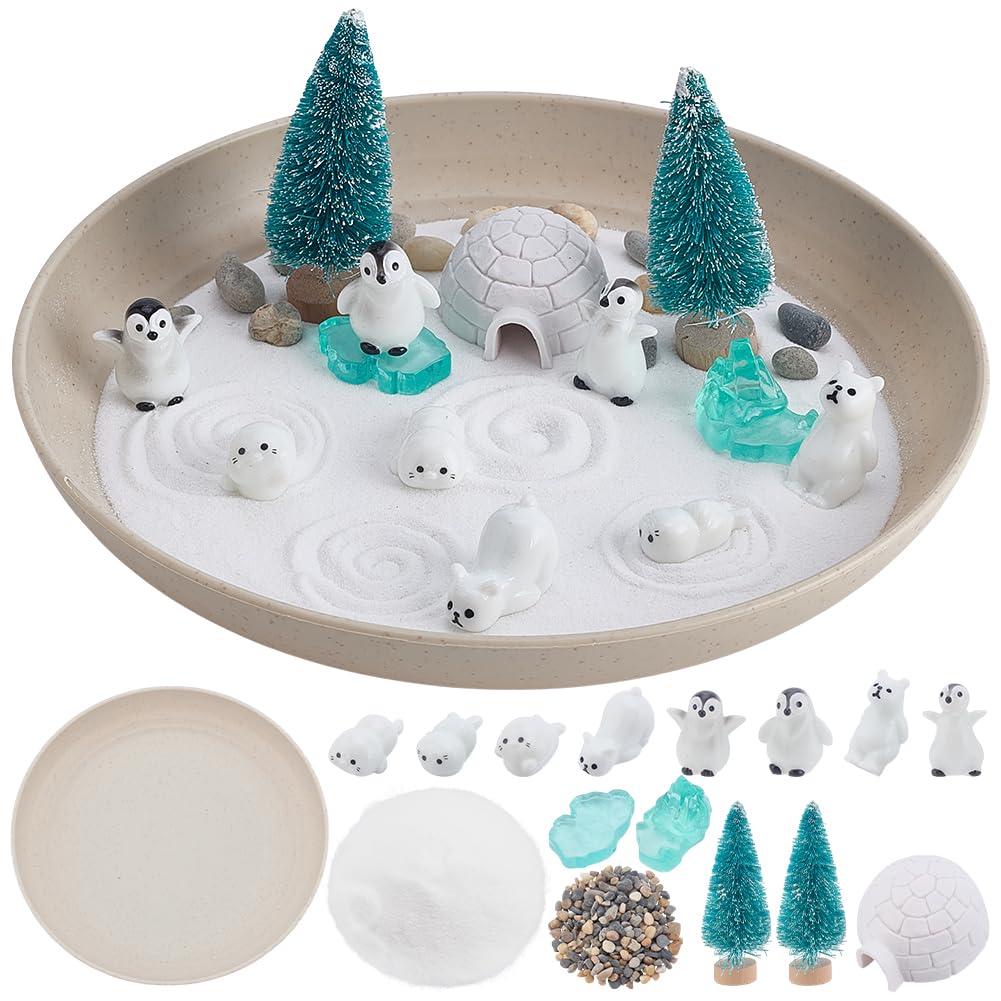 Amazon.com: WEBEEDY Christmas Zen Garden Kit for Desk, Mini