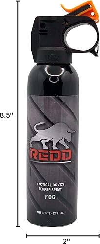 Miniatura 5 de Redd, Tactical OC/CS - Spray pimienta Kodiak Top Fog (9 onzas)