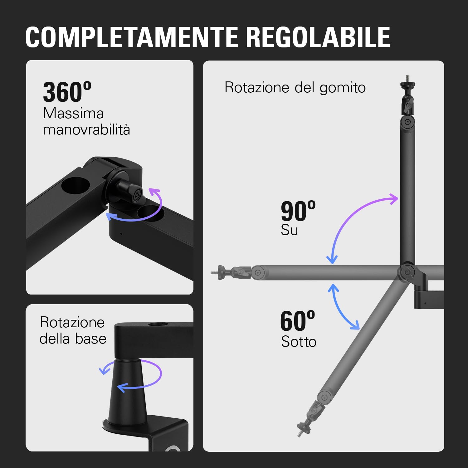 Elgato Pro Audio Set - Microfono USB Condensatore Premium Per Streaming, Podcast E Gaming - Foto 8