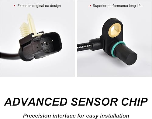 Miniatura 3 de SPEEDWOW Sensor de velocidad de rueda ABS delantero izquierdo derecho para Cadillac Escalade 2015-2020 para Chevy Cheyenne 2014-2018, Silverado 1500