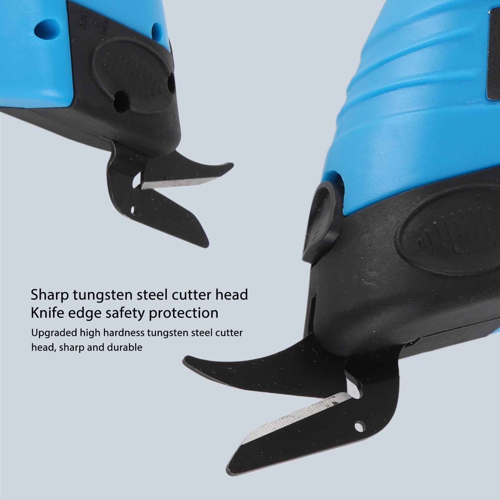 FLEXMAN Cordless Electric Scissors, 5.1X2.8X1.6in ABS Electric Scissors for Cutting Various Fabrics, Carpets, Soft Leather, Cardboard