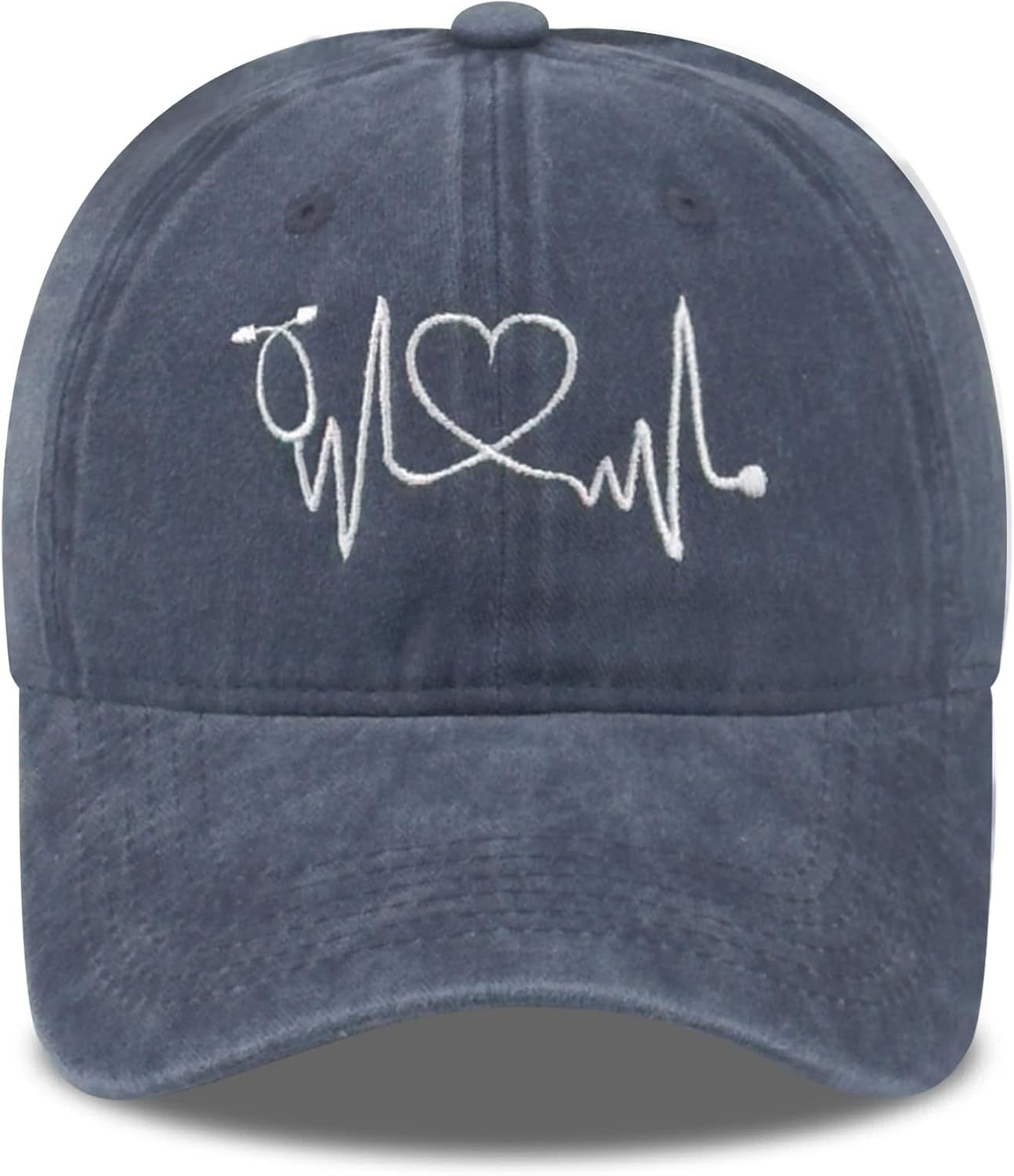 Funny Vintage Embroidered Baseball Cap for Nurses & Medical, Adjustable Cotton Dad Hat for Men Women Gifts