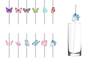 Butterfly Straws: Elevate Your Parties with Vibrant Insect Charm