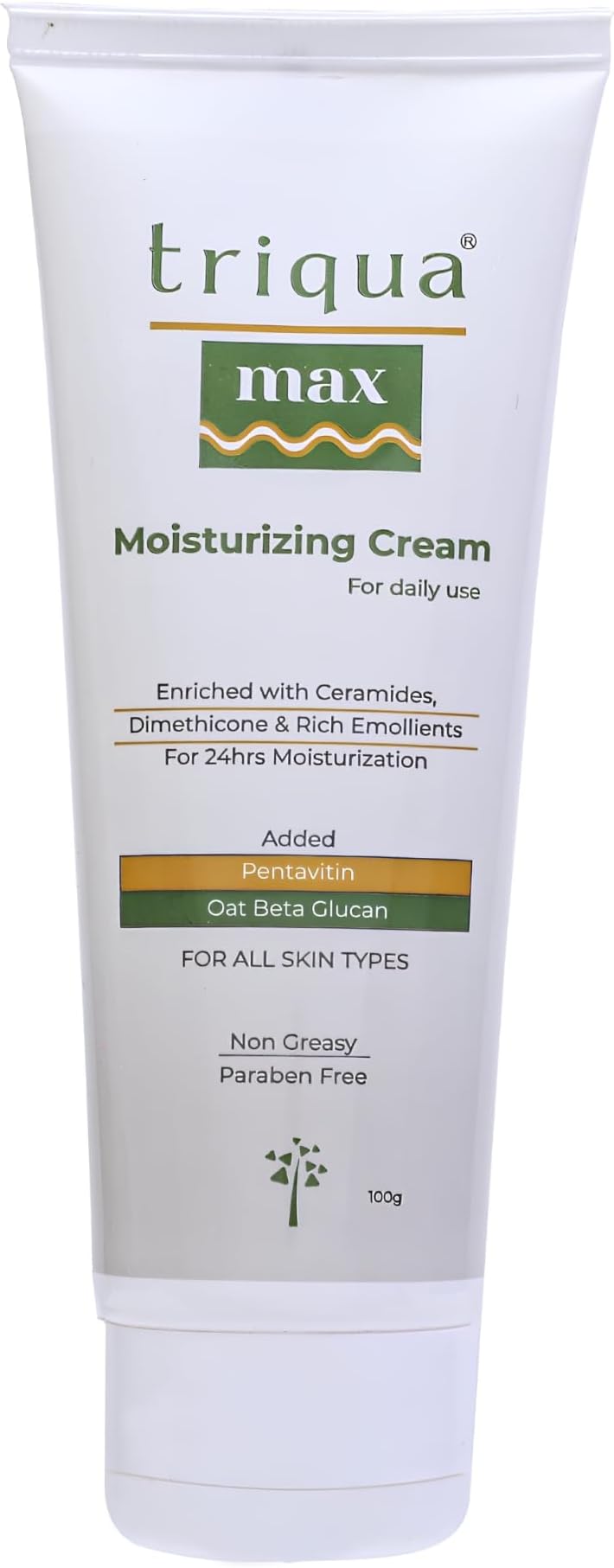 Triqua Max Moisturizing Cream, For Daily Use (100gm)