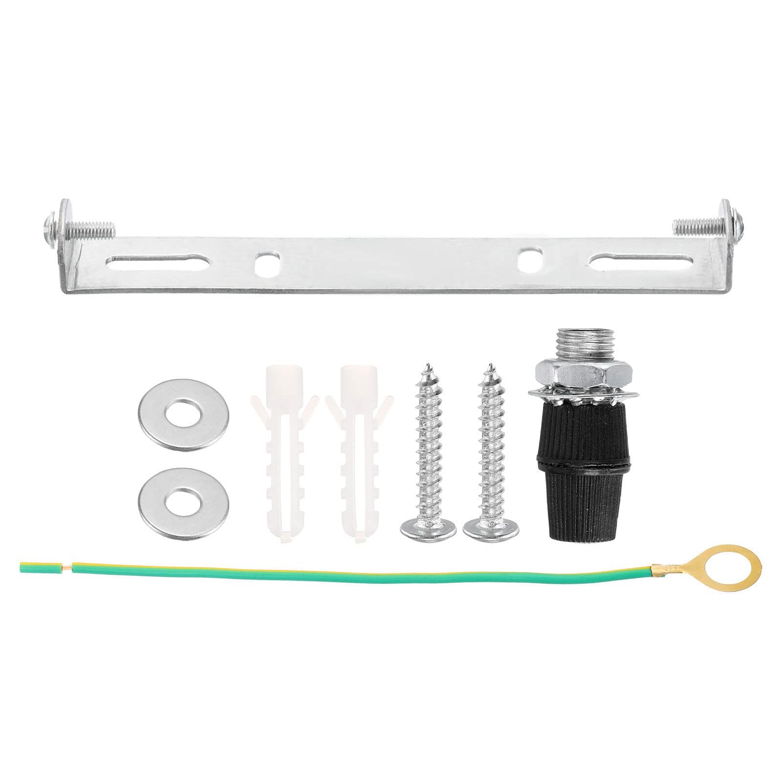 TOP-VIGOR 1Set Light Fixture Ceiling Bracket, 135mm Ceiling Light Plate Kit