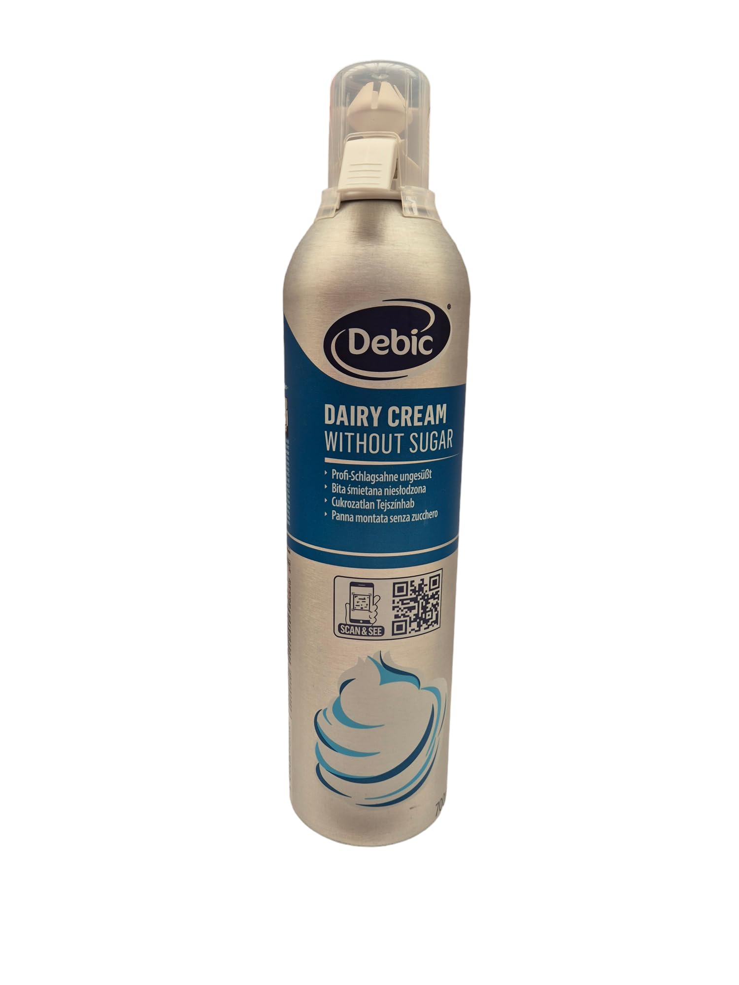 minafood-Set: 3 xDebic Profi-Schlagsahne ungesüßt, 700 ml