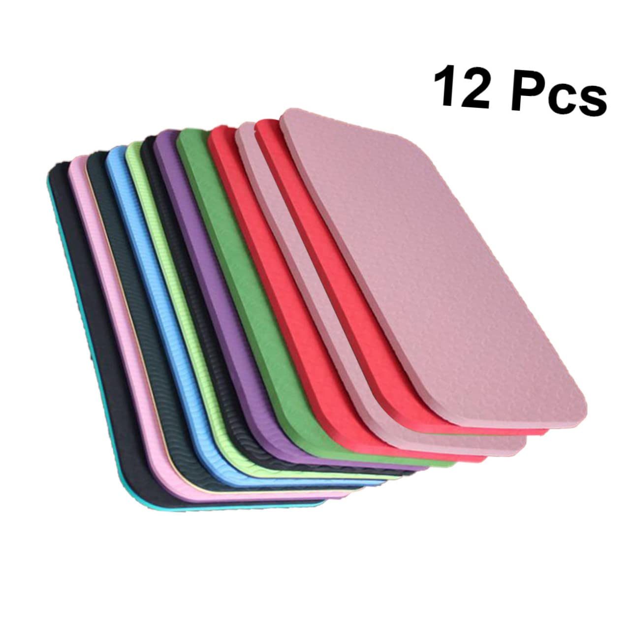 Cojín para Arrodillarse de Yoga Tpe, 12 Piezas, Acolchado Grueso