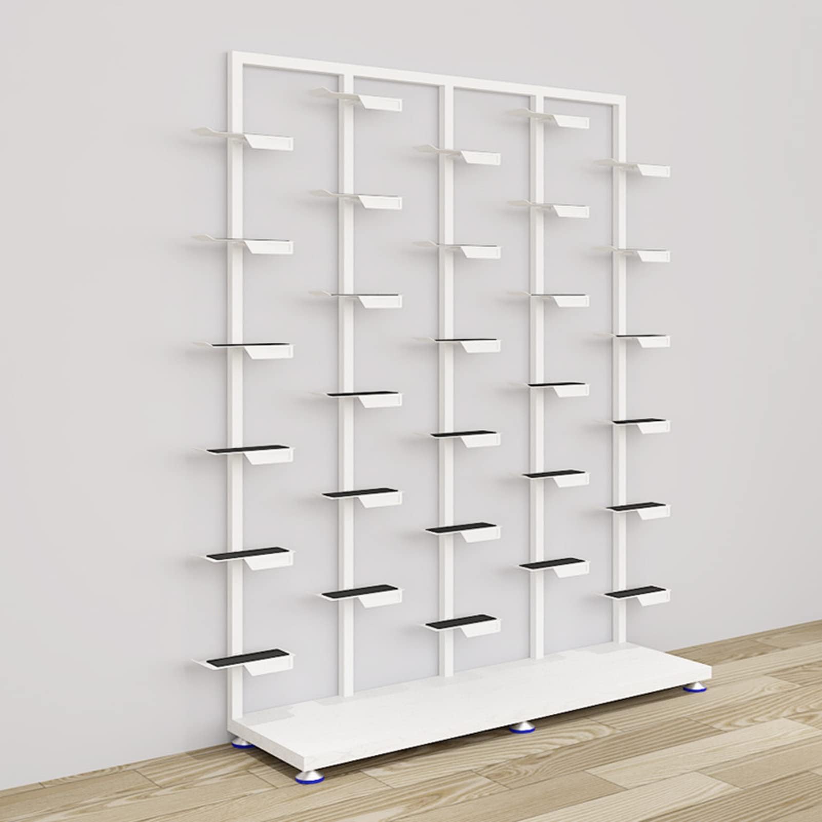 Modernes Metall-Schuhregal für Display & Sto kreativer Eaker-Ständer für Basketballschuhe, Boutique, Verkaufsdisplay, Slish Nizer für Zuhause und Einzelhandel