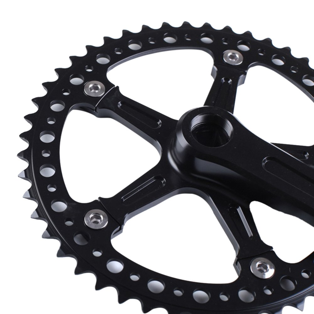 Amazon | SENQI CNC固定ギア自転車クランクセット48T 170mm | SENQI