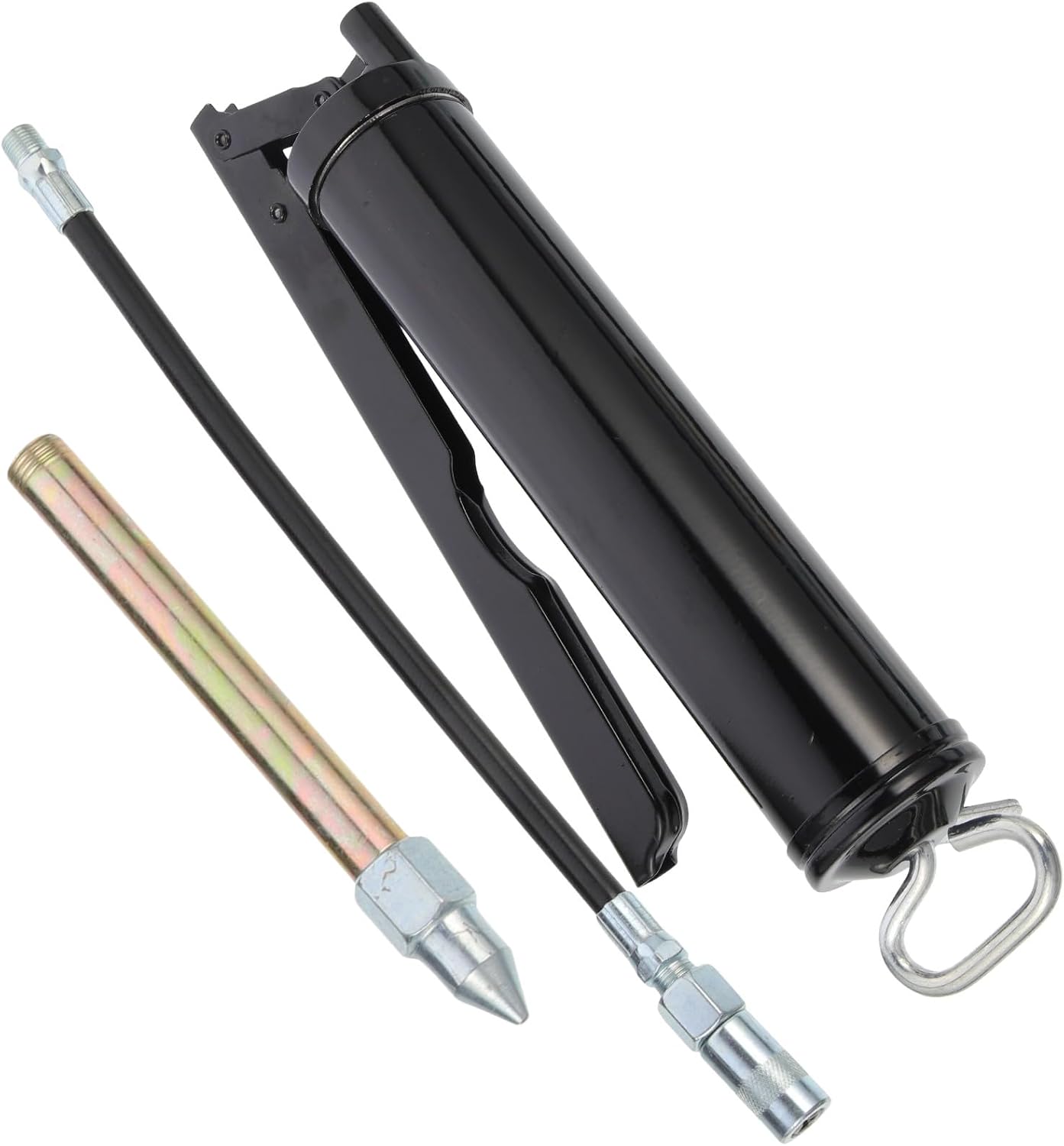400cc Heavy Duty Car Lever Grease Gun Manual High Pressure Auto Tool with Large Capacity for Garage and Workshop Use