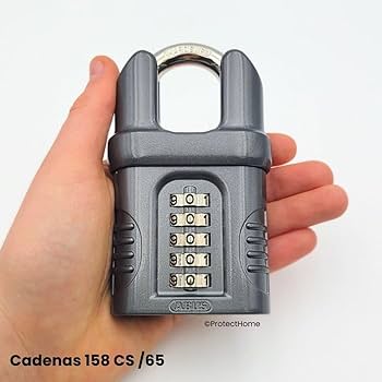 ABU15865CS 158CS/65 65mm Closed Shackle Combination Padlock