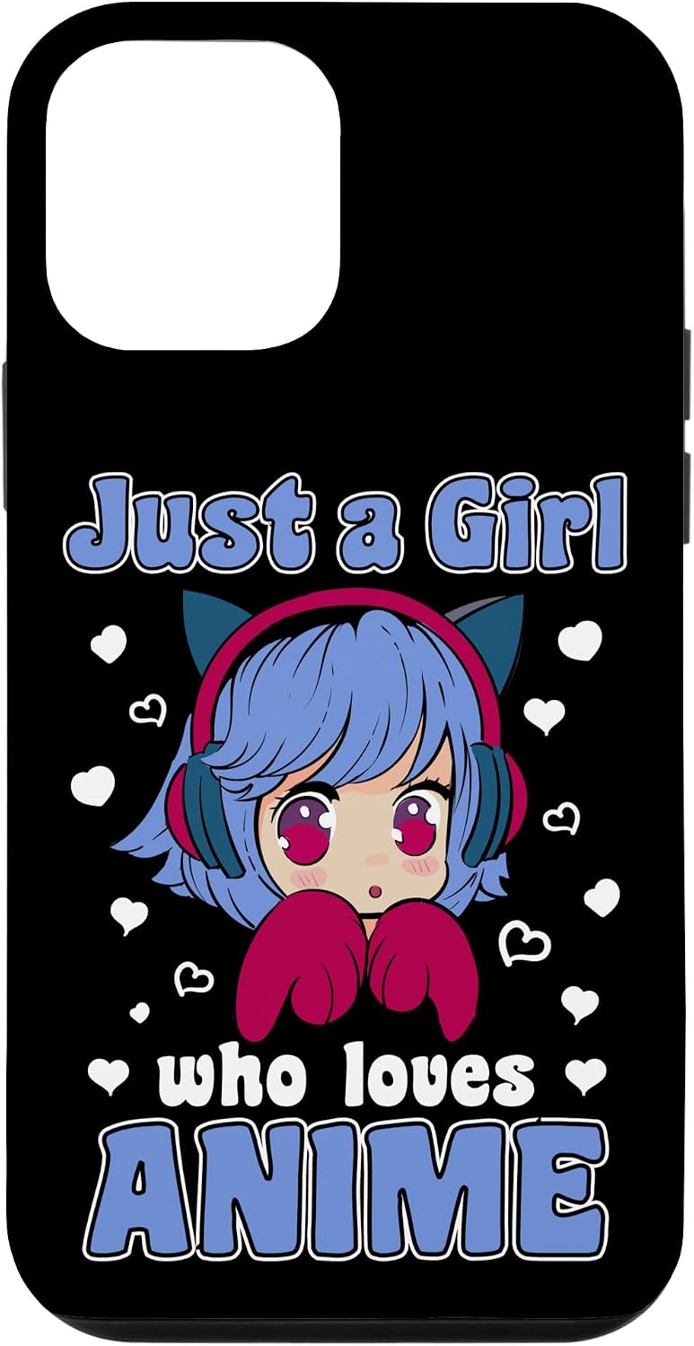 Anime Just A Girl Who Loves Anime Girl Teens Case for iPhone 12 mini