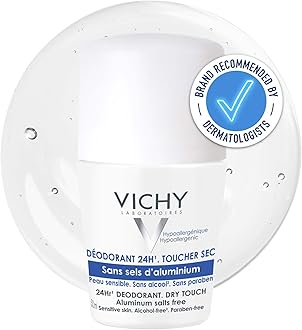 24H Dry Touch Roll-On Deodorant for Sensitive Skin 50ml