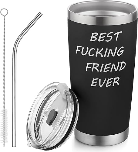 Best Fcking Friend Ever, interesante taza de regalo de cumpleaños para hombres o mujeres, divertidos regalos de amistad para mujeres, mejores