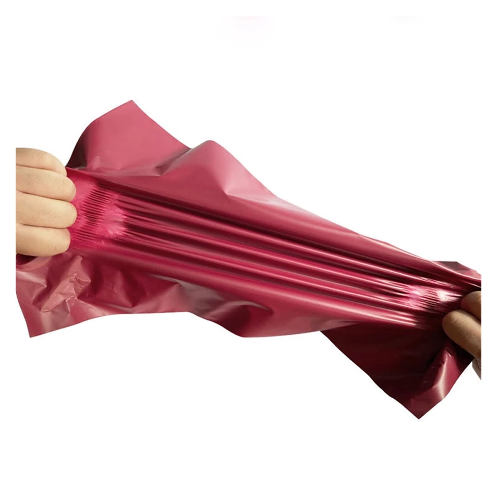 Buste Postali Buste postali for corriere Marroni e Rosse, imballaggio in polietilene, Busta autoadesiva in plastica, Busta for corriere Espresso, Busta Postale for spedizione(32x43CM 50Pcs)