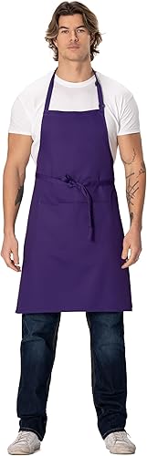 Chef Works Unisex Butcher Apron(Purple)
