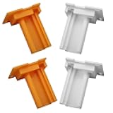 RV Drawer Slides Brackets Replace for RV Designer H307, 3/4” Drawer Slide Socket, RV Drawer Hardware Including Left and Right (1-1/8” Total), Fits in Most RV Drawers - 2 Pca