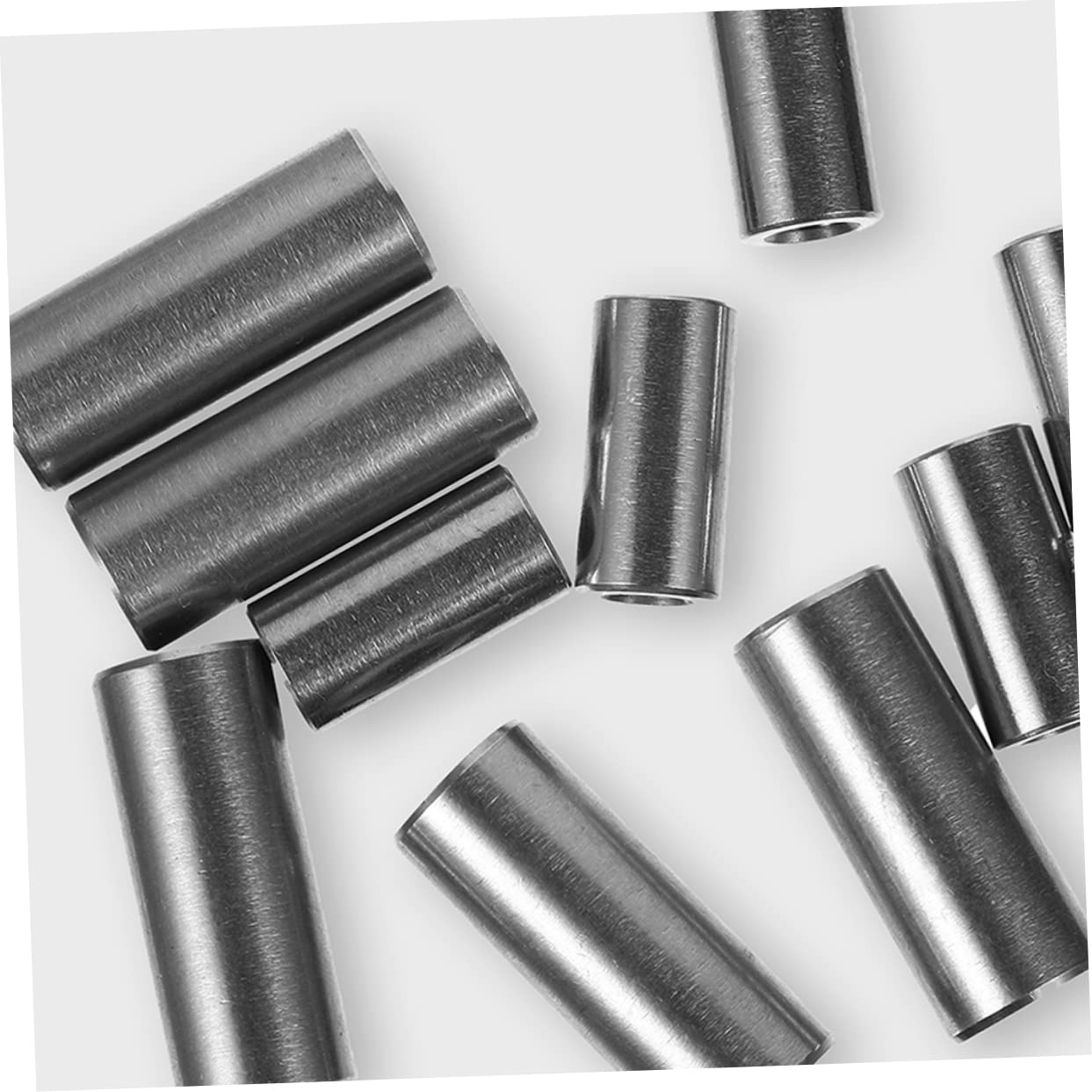 Cabilock Stainless Steel Welded Nuts Long Cylindrical Coupling Nuts Smooth Surface for Easy Installation