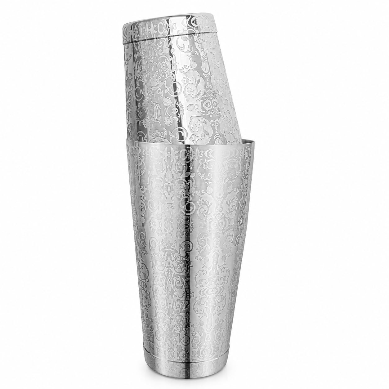 Boston Cocktail-Shaker 2-teiliger Edelstahl Boston-Shaker Set, 840ml + 540ml Cocktailshaker Barset für Zuhause Cocktail Liebhaber und alle Professionelle Barkeeper