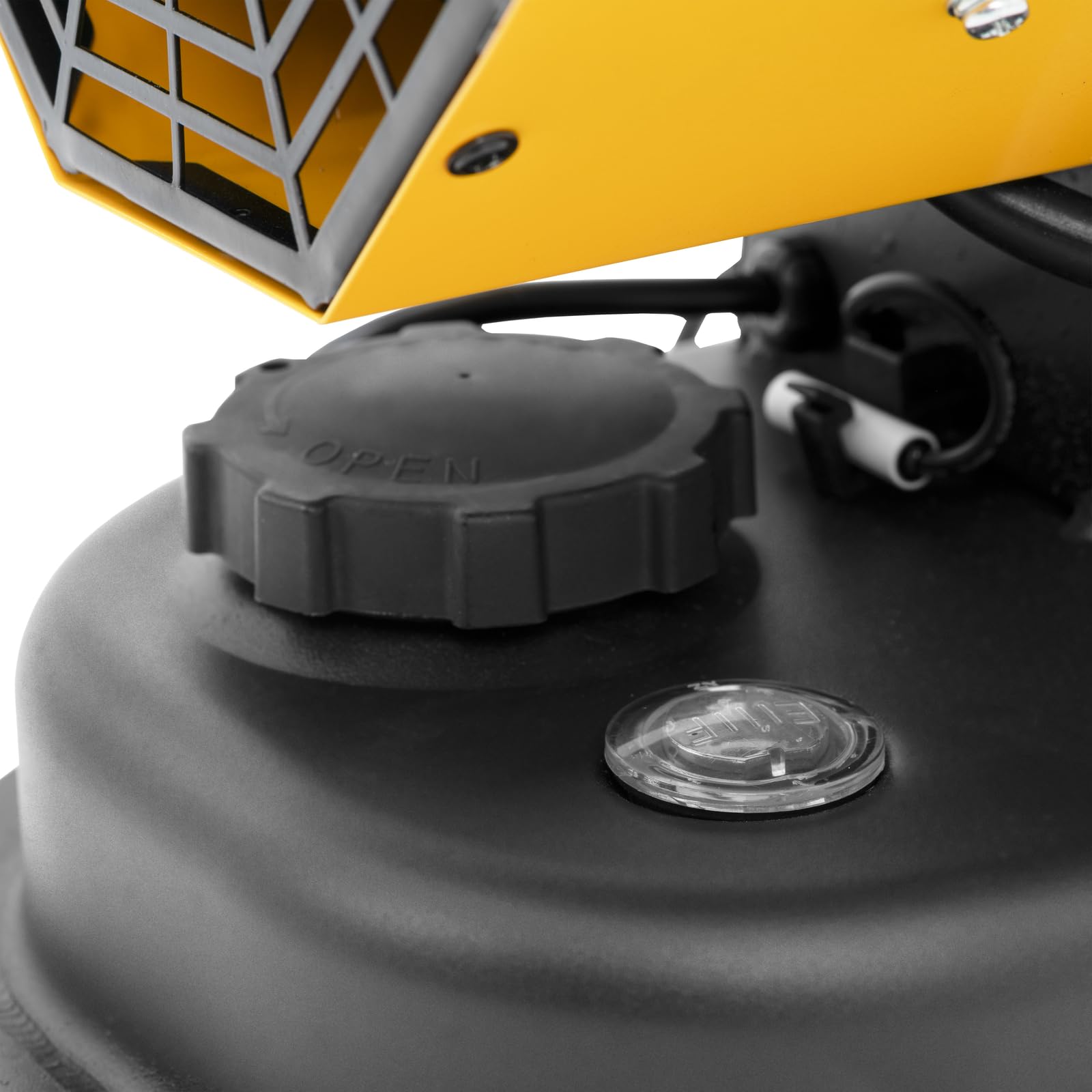 MSW Cañón Calefactor de Gasoil 20 kW con Depósito de 12 L y Protección contra Sobrecalentamiento ECO series Cañón de calor Cañón calentador Cañón calefactor de diésel Calefactor para obra