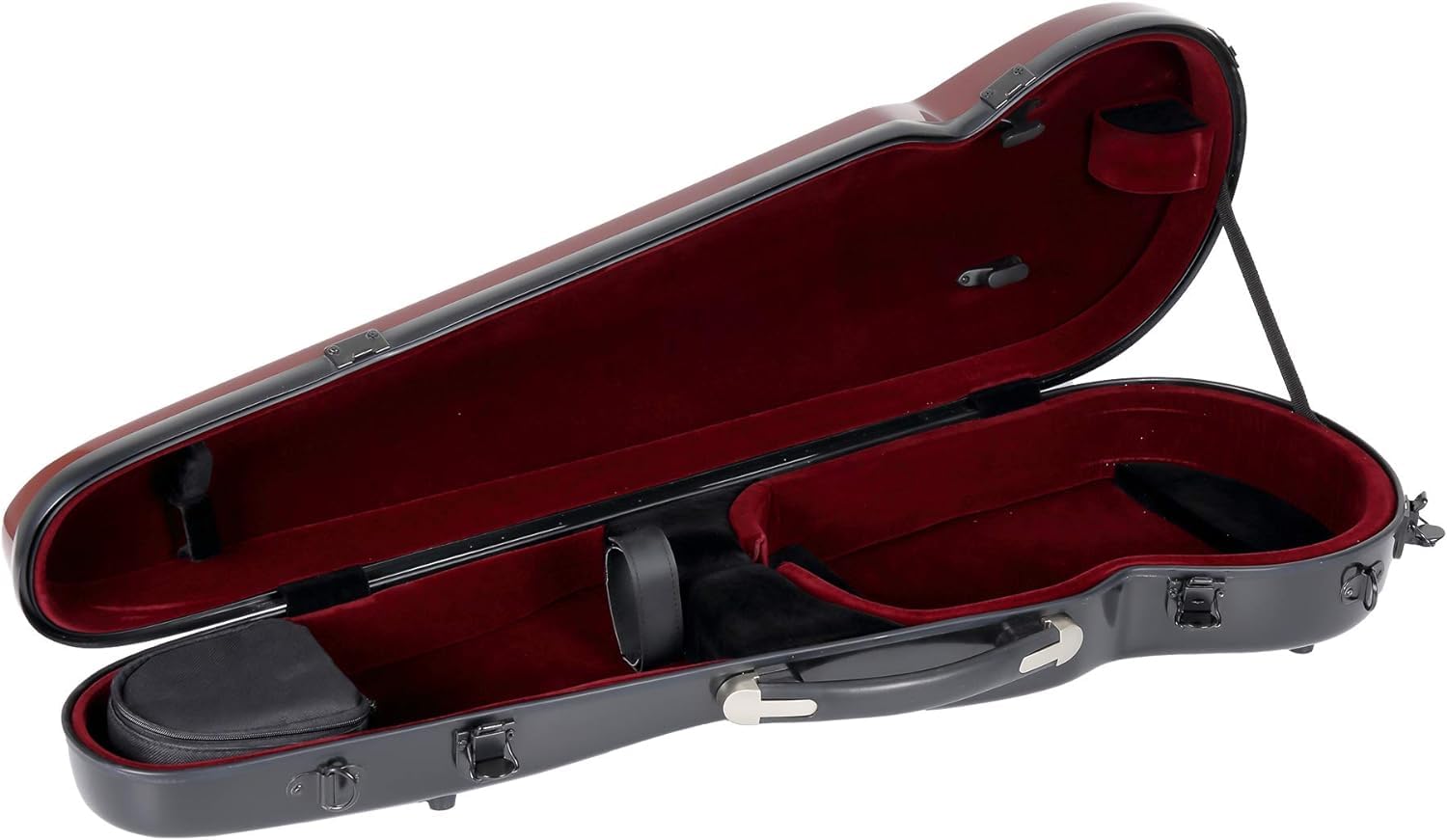 Amazon.com: Crossrock Fiberglass Violin Case for 4/4 Full Size