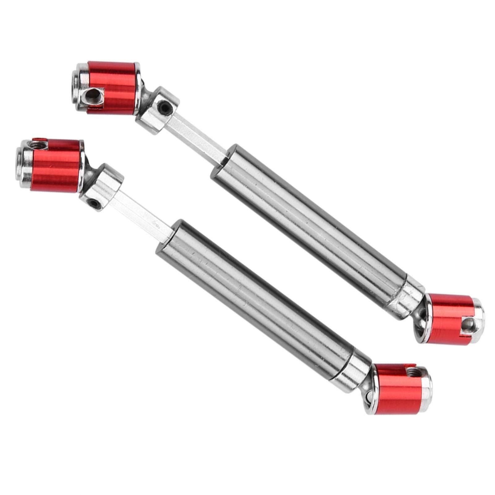 Alberi Di Trasmissione Per Auto RC - 2 Pezzi, Acciaio Inox, 110-155mm, Per SCX10, D90 - Foto 13