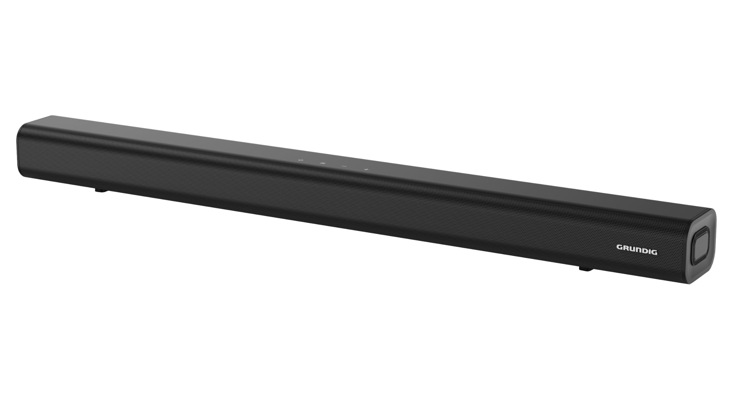 GRUNDIG Barra de Sonido 2.0 DSB 991, diseño Delgado, Potencia de Salida de 2 x 25 W, conexión inalámbrica, Bluetooth 5.4, HDMI (ARC-CEC), USB, Entrada óptica y AUX, Color Negro