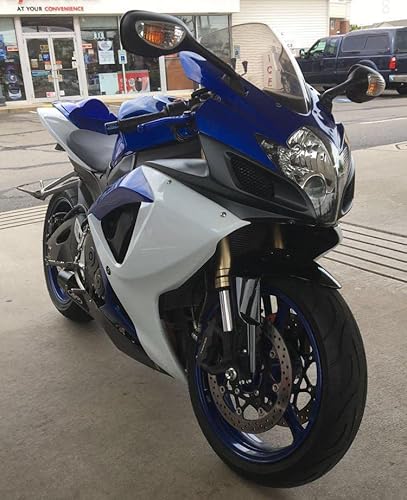 Short Adjustable Brake Clutch Levers For Gsxr 600 Gsxr 750 2006-2022,Gsxr 1000 2005-2006,Gsxr1000 2009-2022,Gsx-S1000/F/Abs 2015-2020-Blue #TOP6