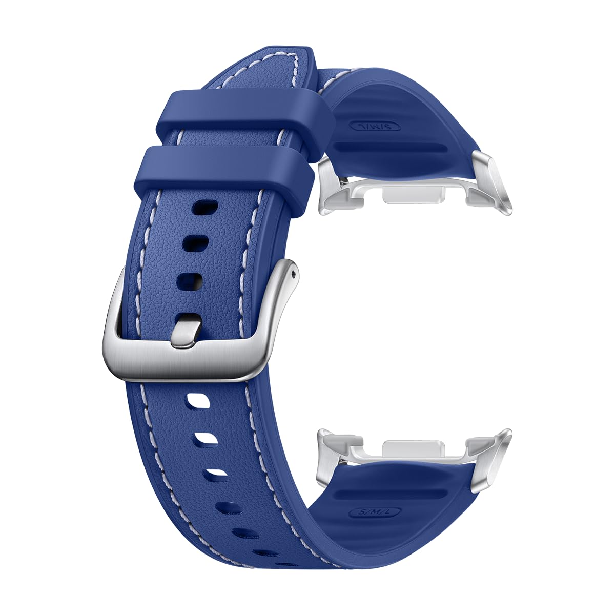 Samsung Galaxy Watch8 Hibrit Deri Kordon S/M/L Lacivert