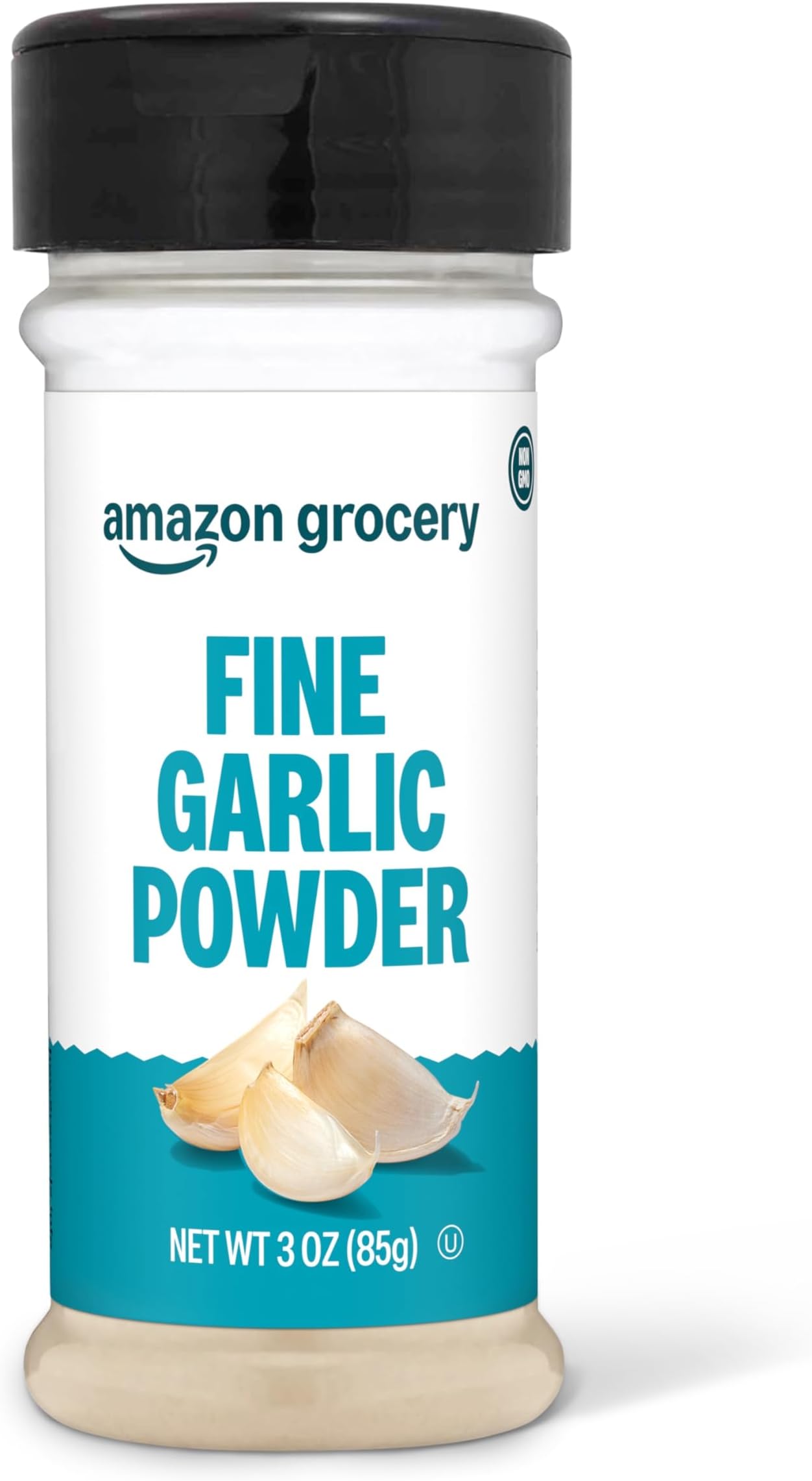 Amazon Grocery, Fine Garlic Powder, 3 Oz