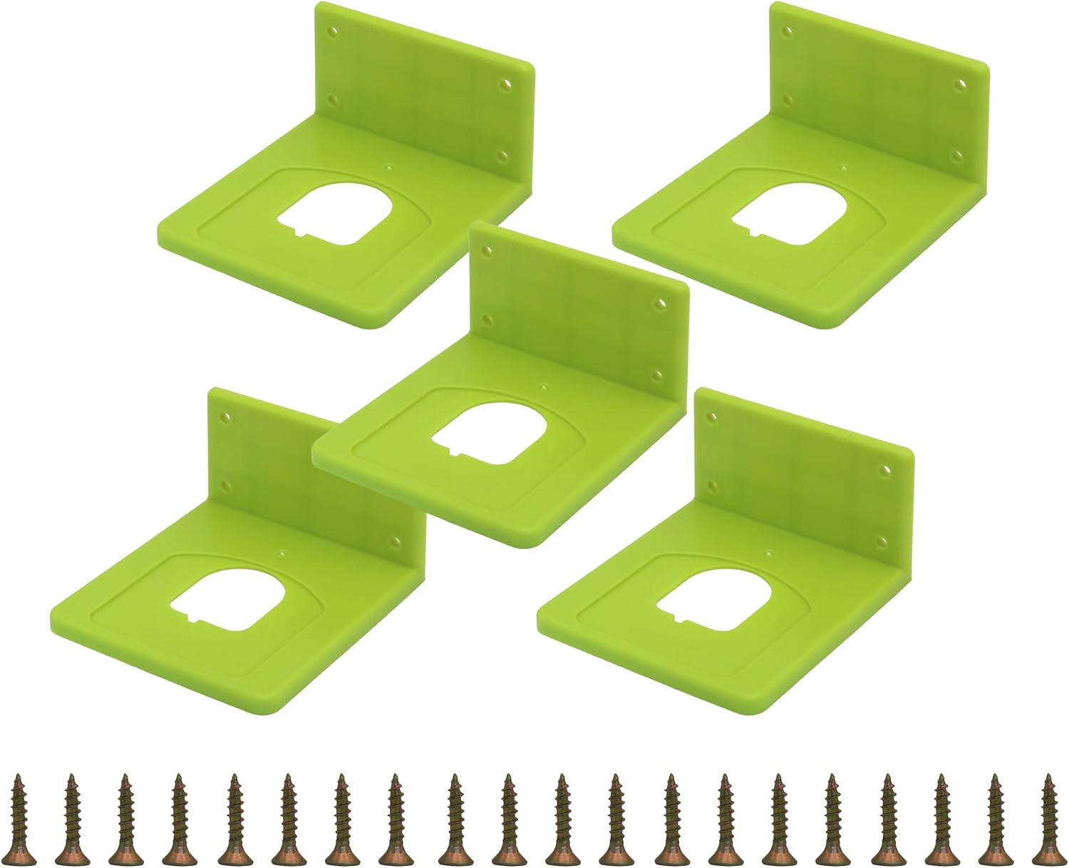 5PCS Battery Holder Compatible with ryobi 18v Battery Wall Mount Battery Storage Holder for P102 P103 P104 P105 P107 P108 P109
