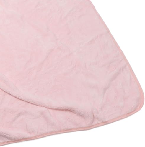 Miniatura 8 de Fdit Baby Hooded Bath Towel Soft Velvet Large Infant Blanket for Newborn Toddler Pink