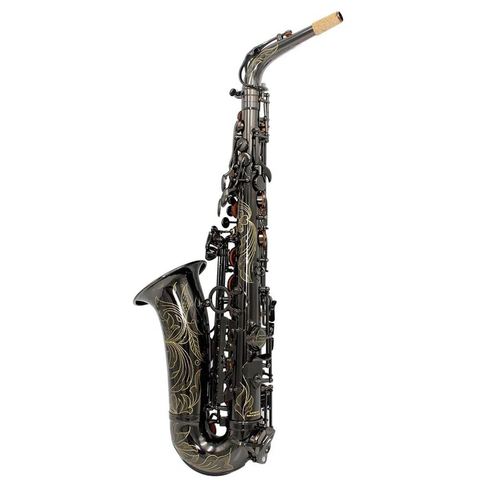 Saksofon Ogólny Dla Dorosłych, Czarny, Niklowany Saksofon Altowy profesjonalny Saksofon