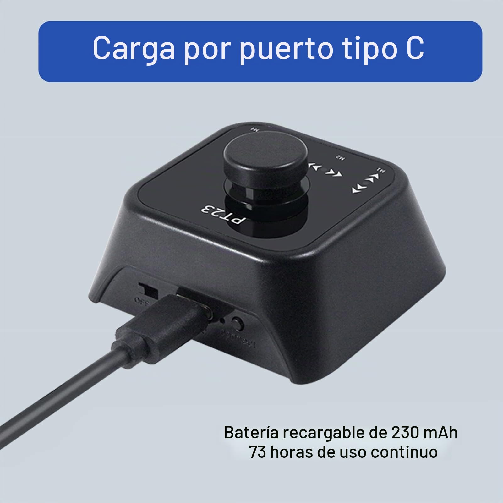 Pedal de Cambio de Página Bluetooth para Tabletas y Teléfonos, Pedal de Interruptor de Pie Inalámbrico, Tecla de Controlador Multimedia, Carga Tipo C, Compatible con Windows, OS