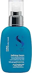 Alfaparf Milano Semi Di Lino Curls Creme Definidor de Cachos - Para cabelos cacheados e ondulados – Hidrata, nutre, reduz o frizz – Protege conta a umidade e temperatura - Fórmula vegana – Qualidade profissional de salão 125ml