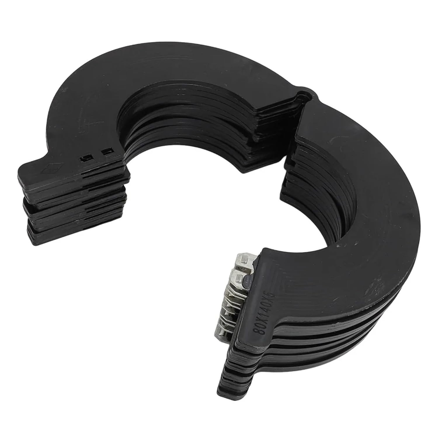 10PCS 80mm Bucket Pin Shim Kit Plastic Material Dust Proof Dust Proof Shim Kit Shim Kit
