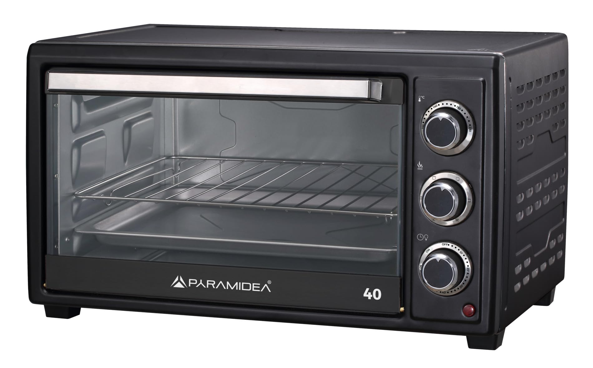 PYRAMIDEA Forno Elettrico Ventilato 40 L Colore Nero FOV4215B