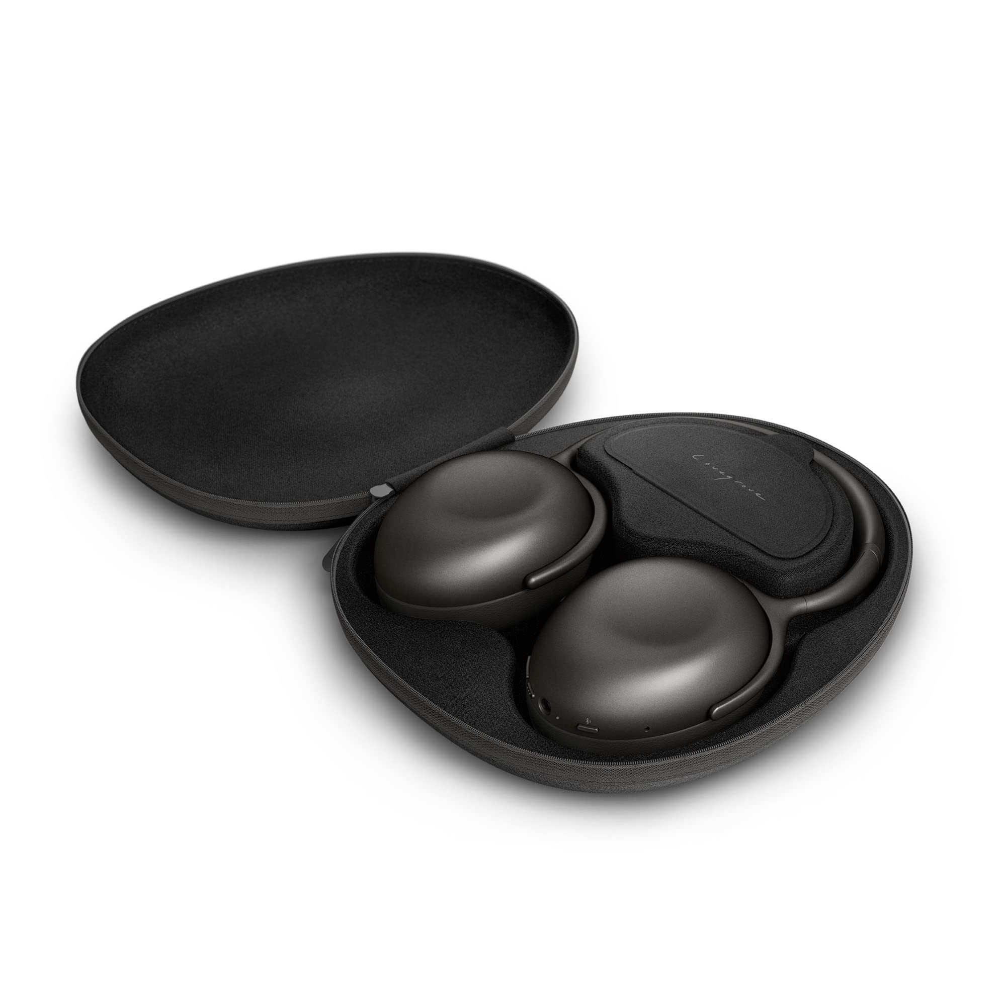 Amazon.com: KEF Mu7 降噪無線耳機(炭灰色),可調節: 電子