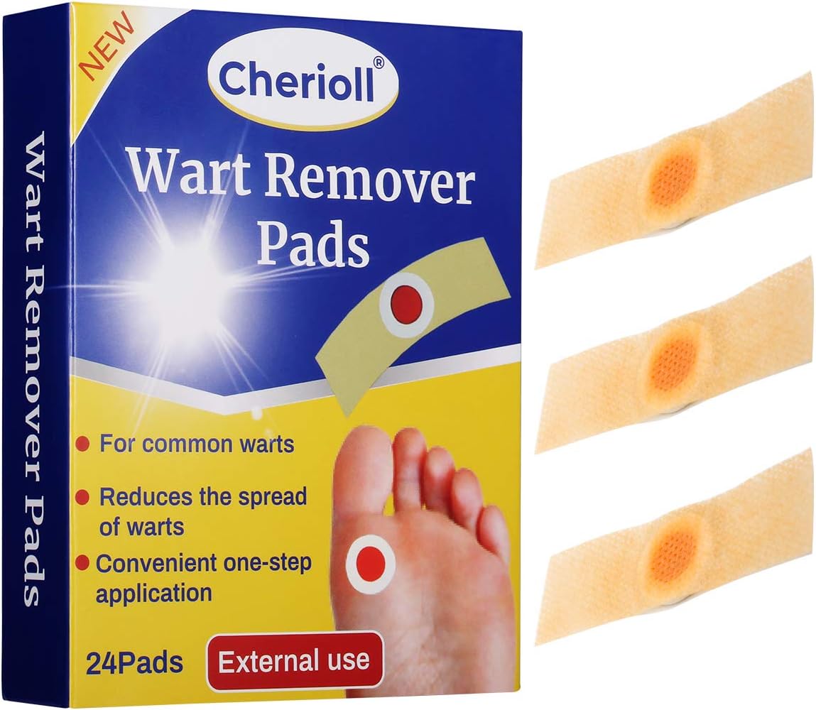Wart Remover, Corn Complete Removal, Corn Remover, Foot Corn Remover Pads, Plantar Wart Removal, Penetrates and Removes Common and Plantar Warts, Callus, Stops Wart Regrowth